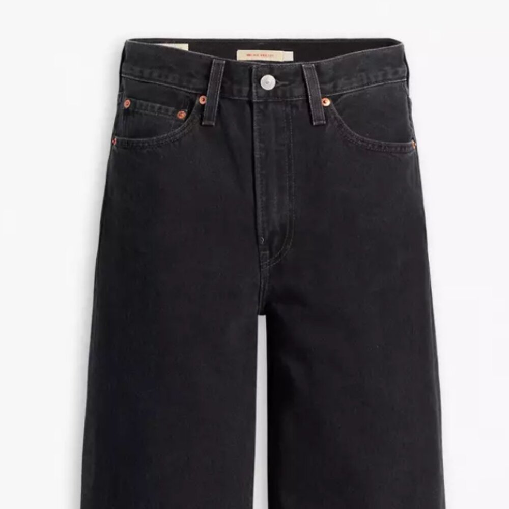 Levi's Black Wide Leg Jeans